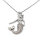 Mermaid Necklace with Zirconia
