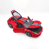 Ferrari R&P 458 Speciale 1/18 rot detailreiches...