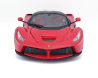 Ferrari LaFerrari 1/18 Modellauto rot in Geschenkbox mit...