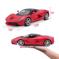 Ferrari LaFerrari 1/18 Modellauto rot in Geschenkbox mit Detailverliebtheit