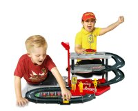 Ferrari Spielgarage mit 2 Autos 1/43 von Burago - 2...