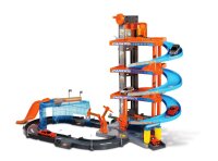 Bburago Street Fire 1/43 Mega Dealer Showroom mit 2...