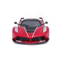Ferrari R&P FXX K 1/18 rot detailgetreues Modellauto mit beweglichen Teilen