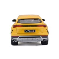Lamborghini Urus 1/18 Yellow Model Car with Opening Doors and Steering