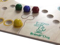 Brändi Dog 4er-Set Brettspiel für Taktik und Teamspaß