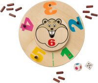 Hamster Spiel aus Holz für Kinder - Familienspaß für Vorschulkinder