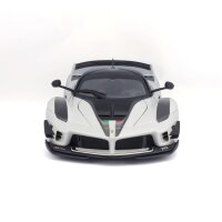 Ferrari FXX-K EVO 1/18 Modellauto Weiss mit beweglichen Teilen und Federung
