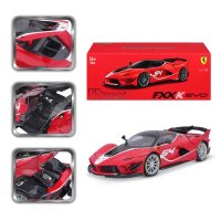Ferrari FXX-K EVO 1/18 Red Model Car in Gift Box with Attention to Detail
