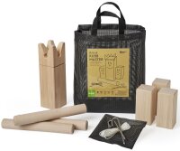 Kubb Master Wurfspiel in robuster Tragtasche für...