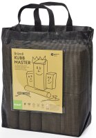 Kubb Master Wurfspiel in robuster Tragtasche für Outdoor-Spaß