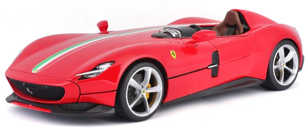 Ferrari Monza SP1 1/18 rot Modellauto mit Detailverliebter Geschenkbox