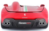 Ferrari Monza SP1 1/18 Red Model Car with Detailed Gift Box