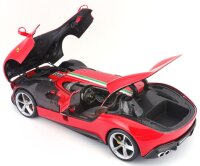 Ferrari Monza SP1 1/18 Red Model Car with Detailed Gift Box