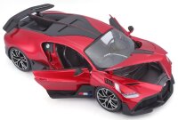 Bugatti Divo 1/18 Rot Modellauto mit Öffnenden Türen und Steuerfunktion