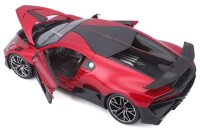 Bugatti Divo 1/18 Rot Modellauto mit Öffnenden Türen und Steuerfunktion