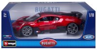 Bugatti Divo 1/18 Rot Modellauto mit Öffnenden Türen und Steuerfunktion
