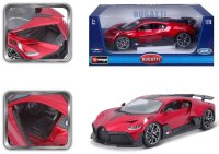 Bugatti Divo 1/18 Rot Modellauto mit Öffnenden Türen und Steuerfunktion