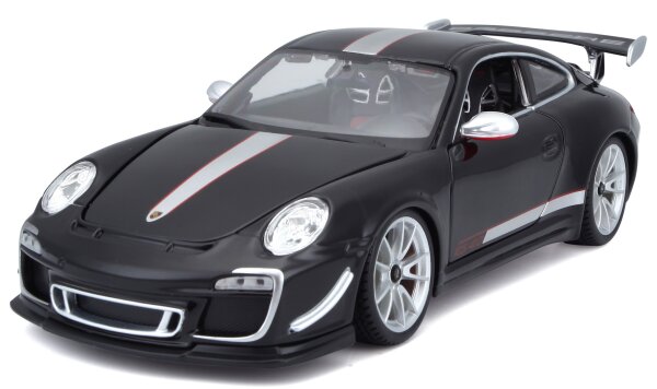 Porsche 911 GT3 RS 4.0 1/18 schwarz Modellauto mit funktionierendem Steuer