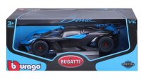 Bugatti Bolide 1/18 Blau Modellauto mit Öffnenden Türen und Steuer