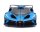 Bugatti Bolide 1/18 Blau Modellauto mit Öffnenden Türen und Steuer