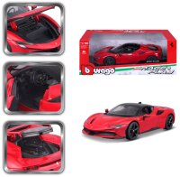 Ferrari R&P SF90 Stradale 1/18 rot detailiertes Modellauto mit beweglichen Teilen