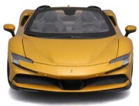 Ferrari R&P SF90 Spider 1/18 Gold Model Car with...