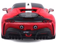 Ferrari SF90 Stradale Fiorano 1/18 rot Modellauto in Geschenkbox