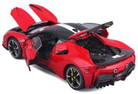 Ferrari SF90 Stradale Fiorano 1/18 rot Modellauto in Geschenkbox