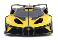 Bugatti Bolide 1/18 Yellow Model Car with Opening Doors and Steering