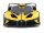 Bugatti Bolide 1/18 Yellow Model Car with Opening Doors and Steering