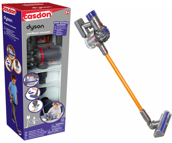 Dyson V8 Cord Free und Casdon Kinderstaubsauger mit Soundeffekten 71cm