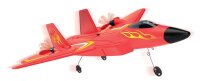 Sky Raider 2.4 GHz Red Plane for Beginners with LED and...