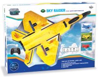 Sky Raider Flugzeug 2.4 GHz gelb für Einsteiger mit...