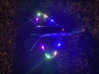 Sky Raider Flugzeug 2.4 GHz gelb für Einsteiger mit LED und starkem Akku