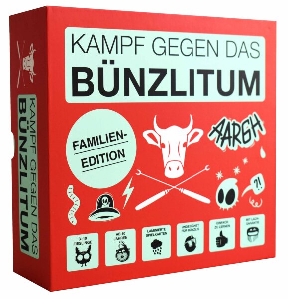 Kampf gegen das Bünzlitum Familienedition - Humorvolles Spiel für die ganze Familie