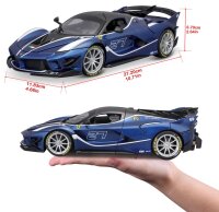 Ferrari FXX-K EVO 1/18 Model Car Blue Detailed with Moving Parts