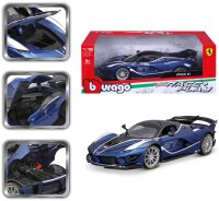 Ferrari FXX-K EVO 1/18 Model Car Blue Detailed with Moving Parts
