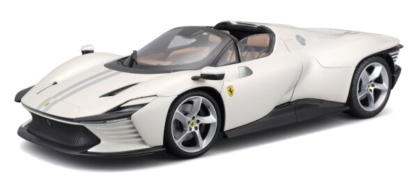 Ferrari Signature Daytona SP3 1/18 Weiss Modellauto in Geschenkbox