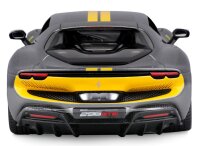 Ferrari R&P 296 GTB Assetto Fiorano 1/18 Modellauto silber, detailreich und hochwertig