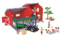 Bburago Coole Scheune mit Traktor und Zubehör aus...
