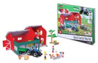 Bburago Coole Scheune mit Traktor und Zubehör aus...