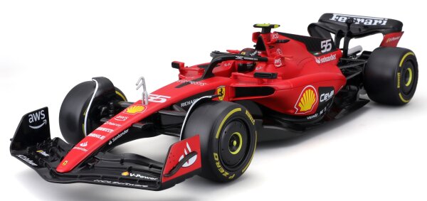 Ferrari F1 SF-23 1/18 Sainz 2023 Modellauto für Sammler und Fans