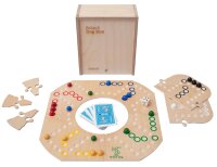Hochwertige Dog Holzbox für 3 bis 6 Spieler mit...
