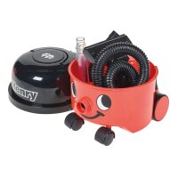 Voll funktionsfähiger Staubsauger Henry mit praktischem Staubfach zum Entleeren