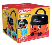 Voll funktionsfähiger Staubsauger Henry mit praktischem Staubfach zum Entleeren