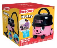 Voll funktionsfähiger Staubsauger Hetty mit praktischem Staubfach zum Entleeren