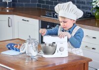 Kenwood Titanium White Mixer by Casdon with Accessories for Real Chefs