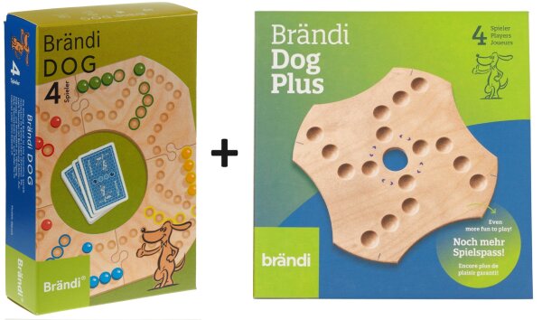 Brändi Dog Bundle 4er-Set mit Plus Erweiterung für noch mehr Spielspaß