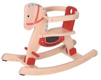 Klassisches FSC Schaukelpferd für Kinder ab 1 Jahr...