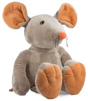 Plüschtier Maus Eddi 58cm - Niedliches Schaffer Plüschtier aus Deutschland